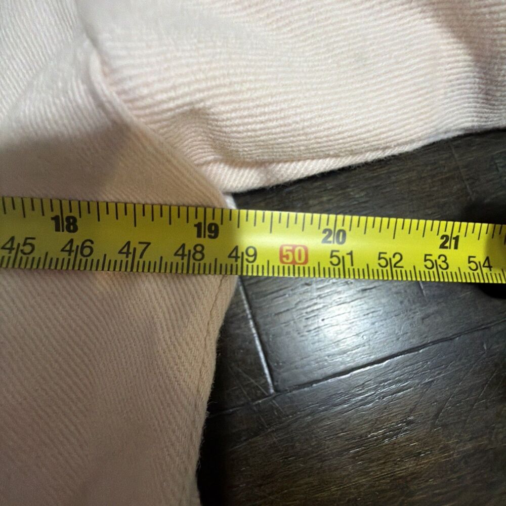 Casey & Max Embroidered Floral Denim Blue Cotton Jacket Women Size Large - Picture 5 of 8